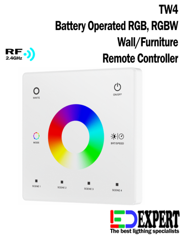 TW4 RGB RGBW TOUCH SWITCH