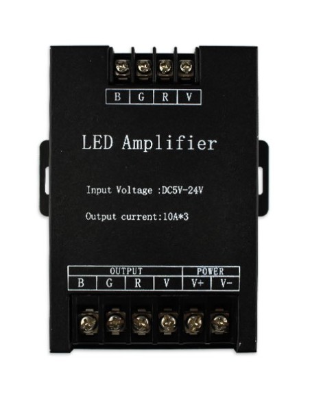 RGB Amplifier (repeater) 3x10A - black