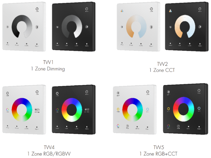 Slim Wall Touch Switch Dimmers
